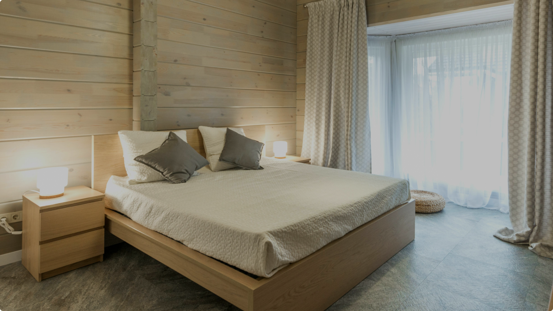 A clean bedroom