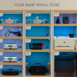 Smart rental store
